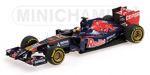 SCUDERIA TORO ROSSO STR9 – JEAN-ERIC VERGNE – 2014 1:43 model