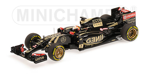LOTUS F1 TEAM LOTUS E23 HYBRID – ROMAIN GROSJEAN – 2015 1:43 model
