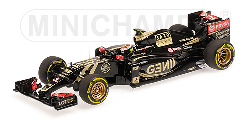 LOTUS F1 TEAM LOTUS E23 HYBRID – PASTOR MALDONADO – 2015 1:43 model