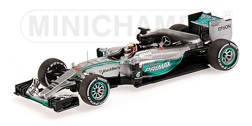 MERCEDES AMG PETRONAS F1 TEAM W06 HYBRID – LEWIS HAMILTON – MALAYSIAN GP 2015 1:43 model