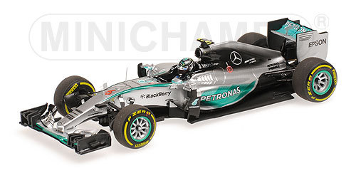 MERCEDES AMG PETRONAS F1 TEAM W06 HYBRID – NICO ROSBERG – WINNER MONACO GP 2015 L.E. 350 pcs. 1:43 model