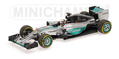 MERCEDES AMG PETRONAS F1 TEAM W06 HYBRID – LEWIS HAMILTON – MONACO GP 2015 L.E. 500 pcs. 1:43 model
