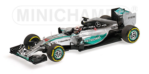 MERCEDES AMG PETRONAS F1 TEAM W06 HYBRID – LEWIS HAMILTON – WINNER BELGIAN GP 2015 L.E. 400 pcs. 1:43 model