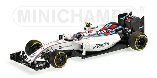 WILLIAMS MARTINI RACING MERCEDES FW38 – VALTTERI BOTTAS – 2016 1:43 model