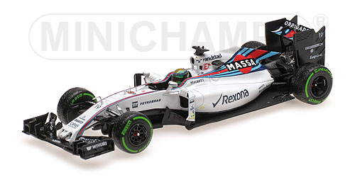 WILLIAMS MARTINI RACING MERCEDES FW38 – FELIPE MASSA – FINAL BRAZILIAN GP NOVEMBER 13TH 2016 L.E. 750 pcs. 1:43 model