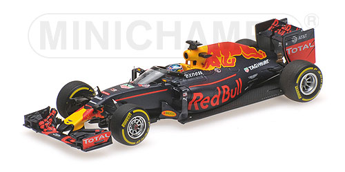 RED BULL RACING TAG HEUER RB12 – DANIEL RICCIARDO – ‘AERO SHIELD’ TEST FREE PRACTICE RUSSIAN GP 2016 L.E. 504 pcs. 1:43 model