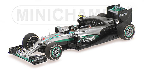 MERCEDES AMG PETRONAS F1 TEAM – F1 W07 HYBRID – NICO ROSBERG – WINNER CHINESE GP 2016 L.E. 300 pcs. 1:43 model