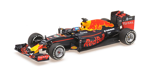 RED BULL RACING TAG HEUER RB12 – DANIEL RICCIARDO – SPANISH GP 2016 1:43 model