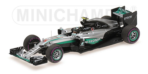 MERCEDES AMG PETRONAS F1 TEAM – F1 W07 HYBRID – NICO ROSBERG – MONACO GP 2016 L.E. 344 pcs. 1:43 model