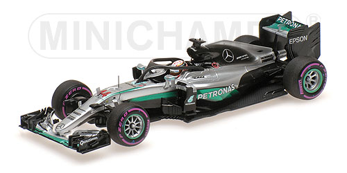 MERCEDES AMG PETRONAS F1 TEAM – F1 W07 HYBRID – HAMILTON – HALO TESTING – SINGAPORE GP 2016 L.E. 500 pcs. 1:43 model