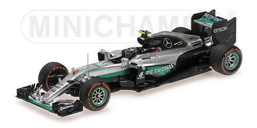 MERCEDES AMG PETRONAS F1 TEAM – F1 W07 HYBRID – NICO ROSBERG – WINNER JAPANESE GP 2016 L.E. 499 pcs. 1:43 model
