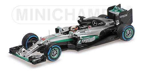 MERCEDES AMG PETRONAS F1 TEAM – F1 W07 HYBRID – HAMILTON – WINNER BRAZILIAN GP 2016 L.E. 420 pcs. 1:43 model