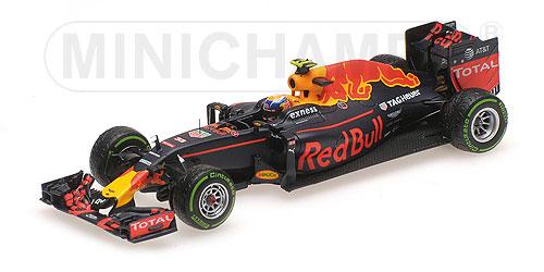 RED BULL RACING TAG HEUER RB12 – MAX VERSTAPPEN – 3RD PLACE BRAZILIAN GP 2016 L.E. 1000 pcs. 1:43 model