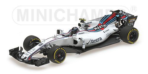 WILLIAMS MARTINI RACING MERCEDES FW40 – LANCE STROLL – 2017 1:43 model