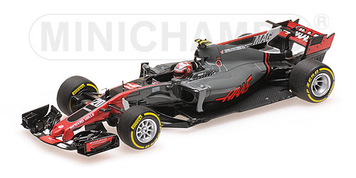 HAAS F1 TEAM FERRARI VF-17 – KEVIN MAGNUSSEN – SPANISH GP 2017 1:43 model