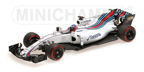 WILLIAMS MARTINI RACING MERCEDES FW40 – GARY PAFFETT – TEST F1 BAHRAIN 2017 L.E. 240 pcs. 1:43 model