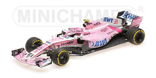 SAHARA FORCE INDIA F1 MERCEDES VJM11 – ESTEBAN OCON – 2018 1:43 model