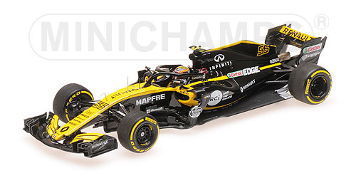 RENAULT SPORT FORMULA ONE TEAM RS18 – CARLOS SAINZ JR. – 2018 1:43 model