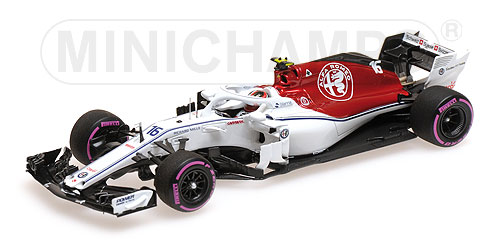 ALFA ROMEO SAUBER F1 TEAM FERRARI C37 – CHARLES LECLERC – 6TH PLACE GP AZERBAIJAN – 2018 L.E. 920 pcs. 1:43 model