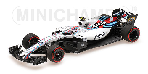 WILLIAMS MARTINI RACING MERCEDES FW41 – ROBERT KUBICA – FREE PRACTICE SPANISH GP 2018 L.E. 204 pcs. 1:43 model