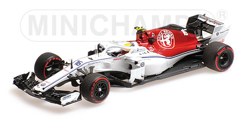 ALFA ROMEO SAUBER F1 TEAM FERRARI C37 – CHARLES LECLERC – FIRST HOME RACE MONACO GP – 2018 L.E. 680 pcs. 1:43 model