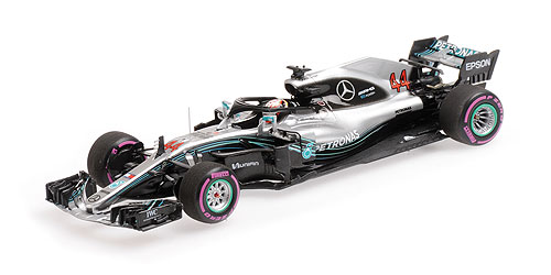 MERCEDES AMG PETRONAS FORMULA ONE TEAM – LEWIS HAMILTON – MEXICAN GP WORLD CHAMPION 2018 - L.E. 1018 pcs. 1:43 model