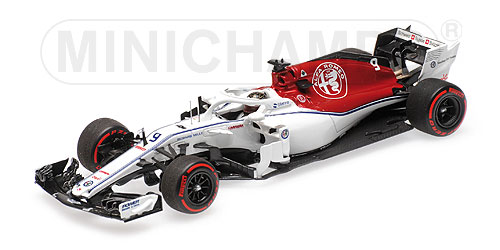 ALFA ROMEO SAUBER F1 TEAM FERRARI C37 – MARCUS ERICSSON – ABU DHABI GP – 2018 L.E. 258 pcs. 1:43 model
