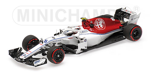 ALFA ROMEO SAUBER F1 TEAM FERRARI C37 – CHARLES LECLERC – ABU DHABI GP – 2018 L.E. 518 pcs. 1:43 model