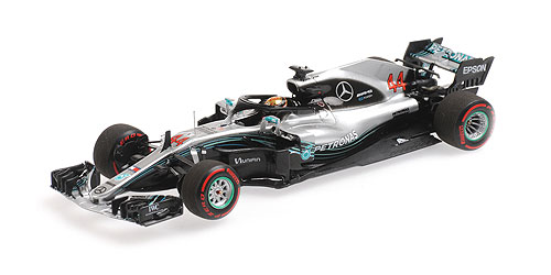 MERCEDES AMG PETRONAS FORMULA ONE TEAM – LEWIS HAMILTON – WINNER ABU DHABI GP 2018 L.E. 318 pcs. 1:43 model