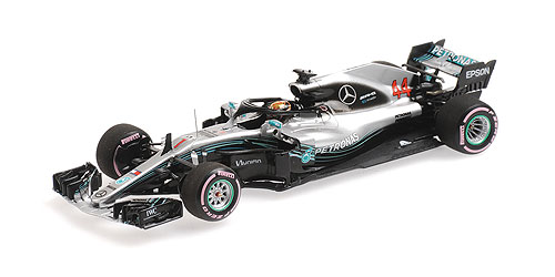 MERCEDES AMG PETRONAS FORMULA ONE TEAM – LEWIS HAMILTON – PRACTICE ABU DHABI GP 2018 - L.E. 518 pcs. 1:43 model