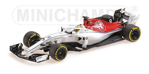 ALFA ROMEO SAUBER F1 TEAM – MARCUS ERICSSON – SHOWCAR 2018 L.E. 326 pcs. 1:43 model