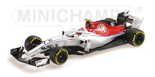 ALFA ROMEO SAUBER F1 TEAM – CHARLES LECLERC – SHOWCAR 2018 L.E. 326 pcs. 1:43 model