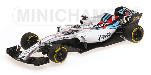 WILLIAMS MARTINI RACING MERCEDES – LANCE STROLL – SHOWCAR 2018 L.E. 300 pcs. 1:43 model