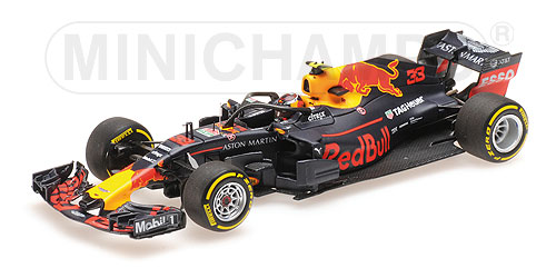 ASTON MARTIN RED BULL RACING – MAX VERSTAPPEN – SHOWCAR 2018 L.E. 350 pcs. 1:43 model