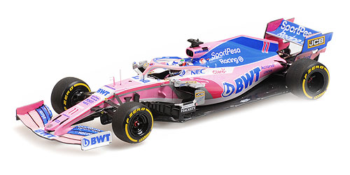 SPORTPESA RACING POINT F1 TEAM MERCEDES RP19 – SERGIO PÉREZ – 2019 1:43 model