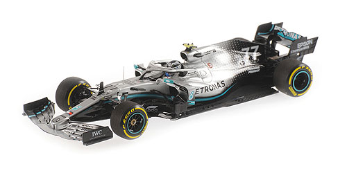 MERCEDES-AMG PETRONAS MOTORSPORT F1 W10 EQ POWER – VALTTERI BOTTAS – 2ND CHINESE GP 2019 - L.E. 192 pcs. 1:43 model