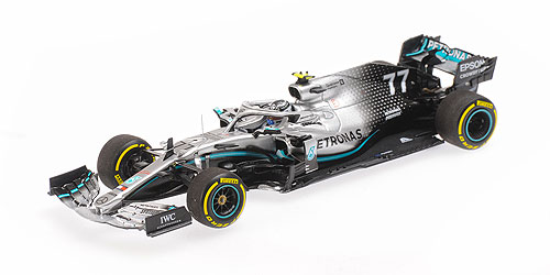MERCEDES-AMG PETRONAS MOTORSPORT F1 W10 EQ POWER – VALTTERI BOTTAS – WINNER USA GP 2019 - L.E. 319 pcs. 1:43 model