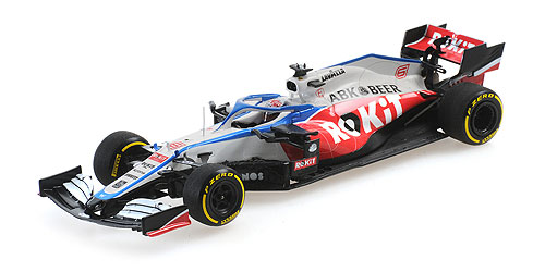 ROKIT WILLIAMS RACING FW43 – NICHOLAS LATIFI – 2020 – LAUNCH SPEC 1:43 model
