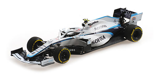 WILLIAMS RACING FW43 – NICHOLAS LATIFI – HUNGARIAN GP 2020 1:43 model