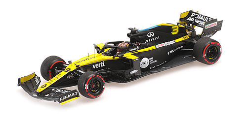 RENAULT DP WORLD F1 TEAM R.S.20 – DANIEL RICCIARDO – 3RD PLACE EIFEL GP 2020 - L.E. 530 pcs. 1:43 model