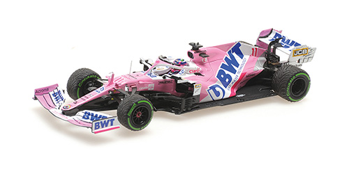 BWT RACING POINT F1 TEAM MERCEDES RP20 – SERGIO PÉREZ – 2ND PLACE TURKISH GP 2020 - L.E. 504 pcs. 1:43 model