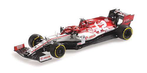 ALFA ROMEO RACING F1 C39 – ROBERT KUBICA – TESTING SESSION 19.02.2020 - L.E. 204 pcs. 1:43 model