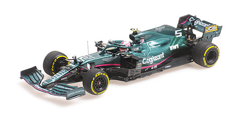ASTON MARTIN COGNIZANT FORMULA ONE TEAM AMR21 – SEBASTIAN VETTEL – BAHRAIN GP 2021 1:43 model