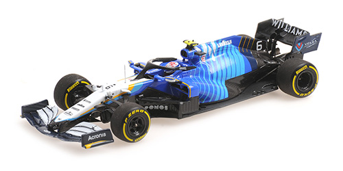 WILLIAMS RACING MERCEDES FW43B – NICHOLAS LATIFI- BAHRAIN GP 2021 1:43 model