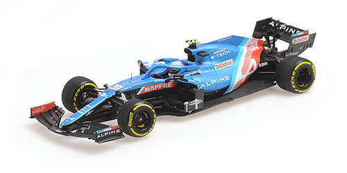 ALPINE F1 TEAM A521 – ESTEBAN OCON – BAHRAIN GP 2021 - L.E. 480 pcs. 1:43 model