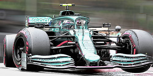ASTON MARTIN COGNIZANT FORMULA ONE TEAM AMR21 – SEBASTIAN VETTEL – MONACO GP 2021 1:43 model