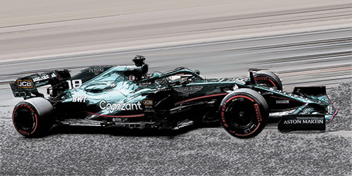 ASTON MARTIN COGNIZANT FORMULA ONE TEAM AMR21 – LANCE STROLL – MONACO GP 2021 1:43 model