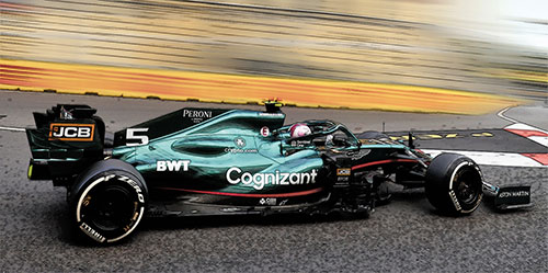 ASTON MARTIN COGNIZANT FORMULA ONE TEAM AMR21 – SEBASTIAN VETTEL – 2ND AZERBAIJAN GP 2021 1:43 model