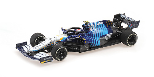 WILLIAMS RACING MERCEDES FW43B – NICHOLAS LATIFI- SAUDI ARABIAN GP 2021 - L.E. 216 pcs. 1:43 model