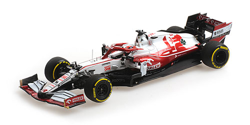 ALFA ROMEO RACING ORLEN C41 – ROBERT KUBICA – SHAKEDOWN, BARCELONA 2021 1:43 model